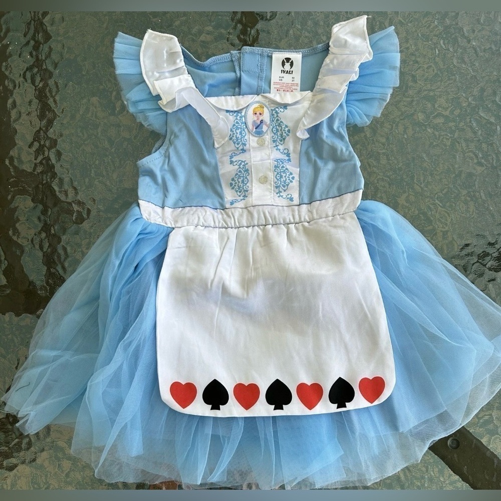 Alice in Wonderland Toddler Baby Girl Princess Tutu Dress Party Costume 2T - Picture 3 of 12